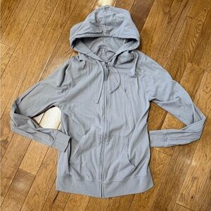 AllSaints Brace Ramskull  Zip Hoodie with metal zipper Size S